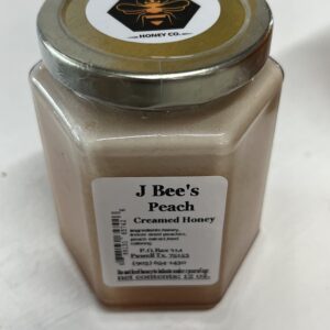 Peach Creamed Honey